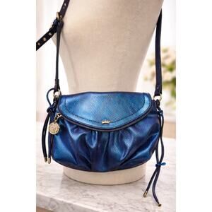 Juicy Couture Blue Metallic Crossbody | Cute Y2K Mini Bag